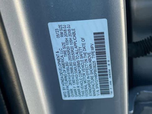 Certified 2023 Honda Pilot Elite image 22