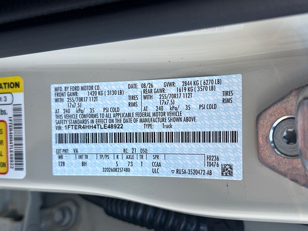 New 2026 Ford Ranger XLT w/ Equipment Group 301A High AWD/4WD image 32
