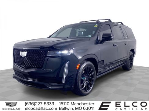 Certified 2024 Cadillac Escalade ESV Sport Platinum w/ LPO, ONYX Package AWD/4WD image 1