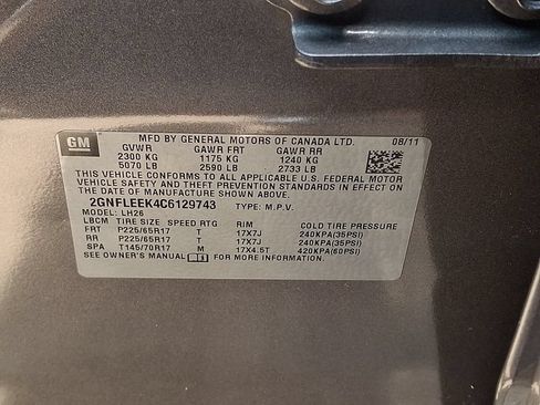 Used 2012 Chevrolet Equinox LT AWD/4WD image 29