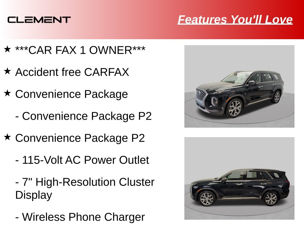 Used 2021 Hyundai Palisade SEL w/ Convenience Package AWD/4WD image 9