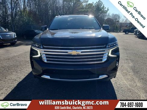 Certified 2022 Chevrolet Tahoe High Country w/ Max Trailering Package AWD/4WD image 3