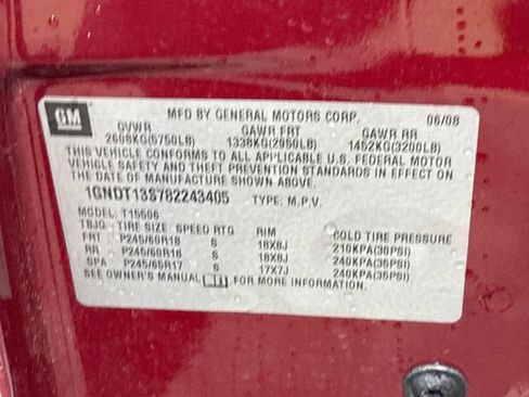 Used 2008 Chevrolet TrailBlazer LT w/ Sun And 6-Disc Cd Package AWD/4WD image 18