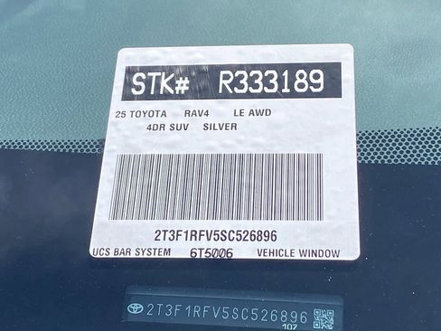 Certified 2025 Toyota RAV4 LE AWD/4WD image 37
