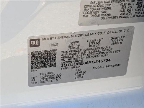 Used 2023 GMC Sierra 1500 AT4 w/ Technology Package image 22