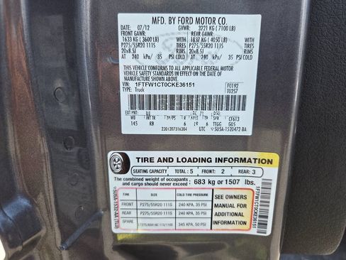 Used 2012 Ford F150 FX2 w/ FX Plus Pkg RWD image 62