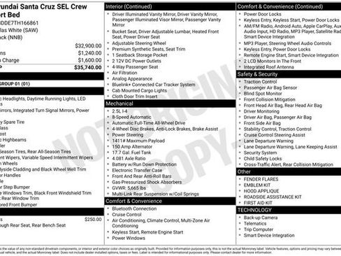New 2026 Hyundai Santa Cruz SEL AWD/4WD image 48