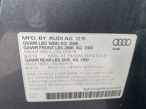 Used 2016 Audi Q5 3.0T Premium Plus w/ Technology Package AWD/4WD image 36