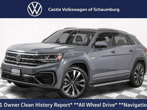 Used 2022 Volkswagen Atlas Cross Sport SEL Premium R-Line AWD/4WD image 1
