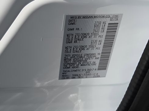 New 2026 INFINITI QX60 Sport w/ Dark Cargo Package image 27