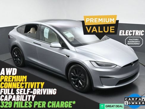 Used 2025 Tesla Model X AWD/4WD image 1