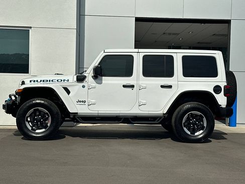 Used 2021 Jeep Wrangler Unlimited Rubicon 4xe w/ Steel Bumper Group AWD/4WD image 7