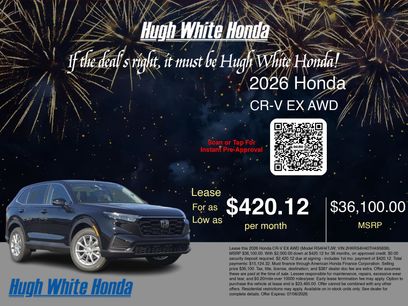 New 2026 Honda CR-V EX