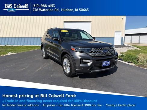 Used 2020 Ford Explorer Limited w/ Class III Trailer Tow Package AWD/4WD image 1