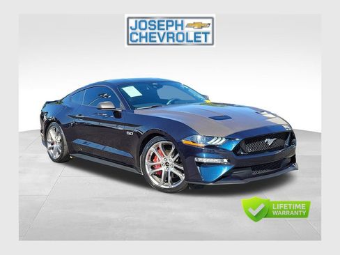 Used 2021 Ford Mustang GT Premium w/ Carbon Sport Interior Package RWD image 1
