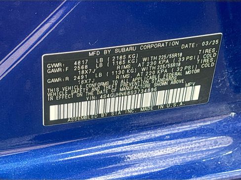 Certified 2025 Subaru Crosstrek 2.5i Limited w/ Popular Package #3A image 42