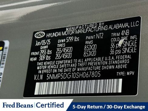 Used 2025 Hyundai Santa Fe Calligraphy AWD/4WD image 34