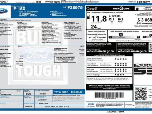 Used 2020 Ford F150 XLT w/ Trailer Tow Package AWD/4WD image 6