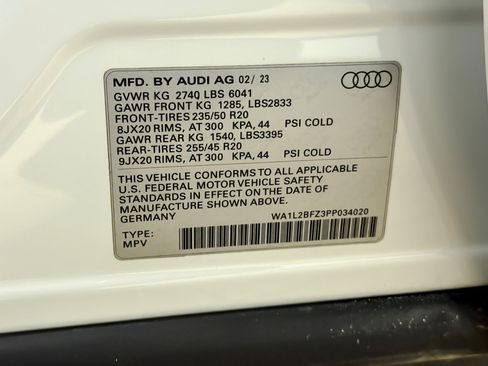 Used 2023 Audi Q4 e-tron Premium Plus w/ Premium Plus AWD/4WD image 28