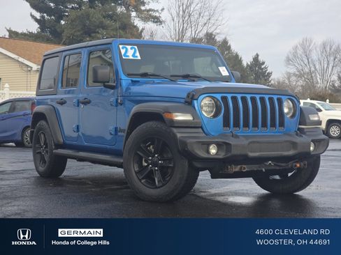 Used 2022 Jeep Wrangler Unlimited Sport image 2