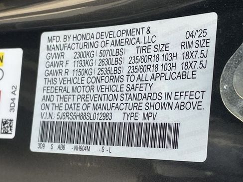 Certified 2025 Honda CR-V Sport-L image 32