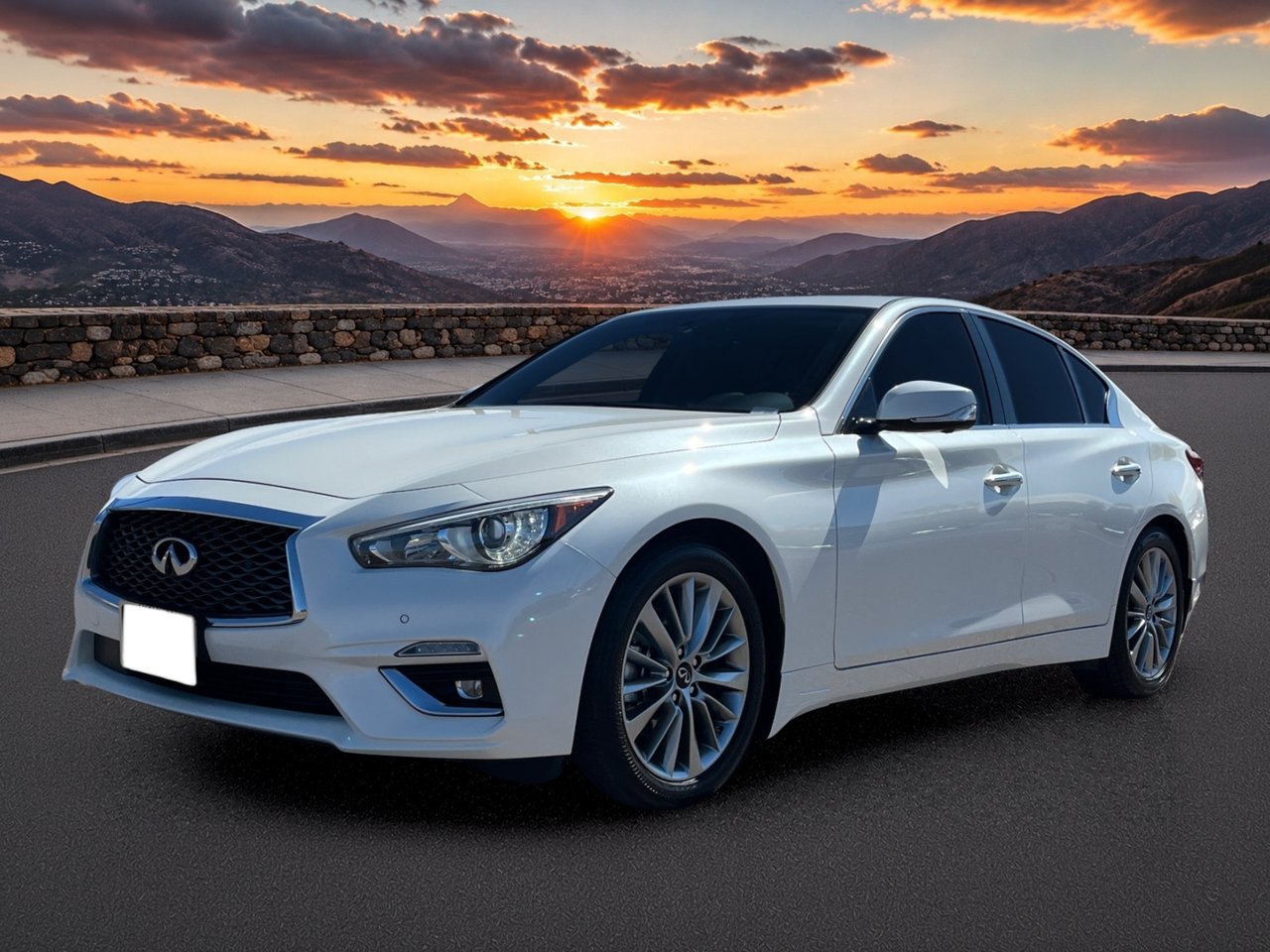 Certified 2023 INFINITI Q50 Luxe w/ Cargo Package RWD image 2