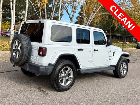Used 2021 Jeep Wrangler Unlimited Sahara w/ Uconnect 4C Nav & Sound Group image 7
