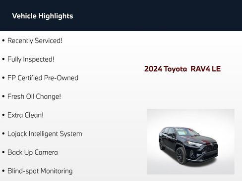 Used 2024 Toyota RAV4 LE FWD image 2