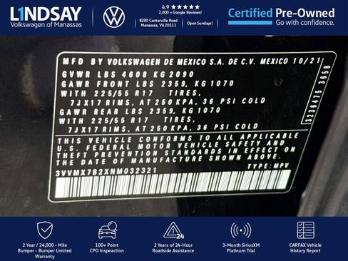 Used 2022 Volkswagen Taos S w/ IQ Drive S Package image 26