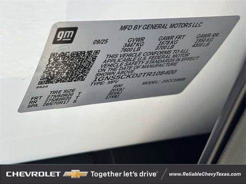 New 2026 Chevrolet Suburban LT w/ Comfort Package image 27