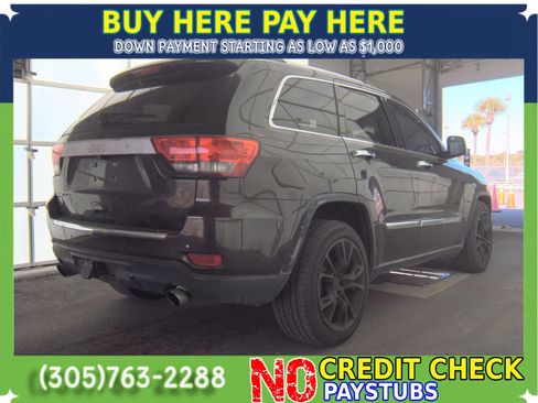 Used 2011 Jeep Grand Cherokee Overland Summit AWD/4WD image 3