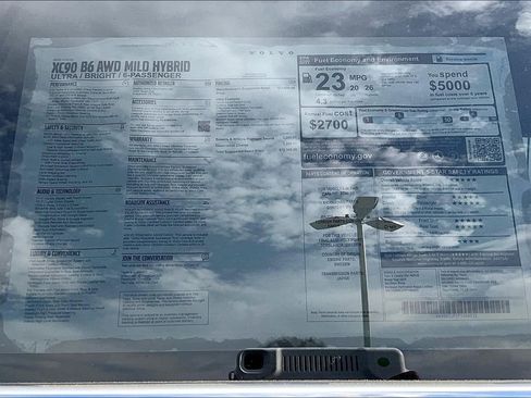 New 2026 Volvo XC90 B6 Ultra image 26