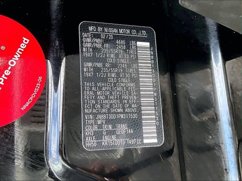 Used 2023 Nissan Rogue Platinum w/ Platinum Premium Package image 35