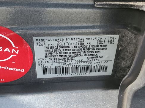 Used 2021 Nissan Sentra SV image 26