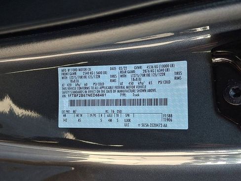 Used 2022 Ford F250 XL w/ STX Appearance Package image 26