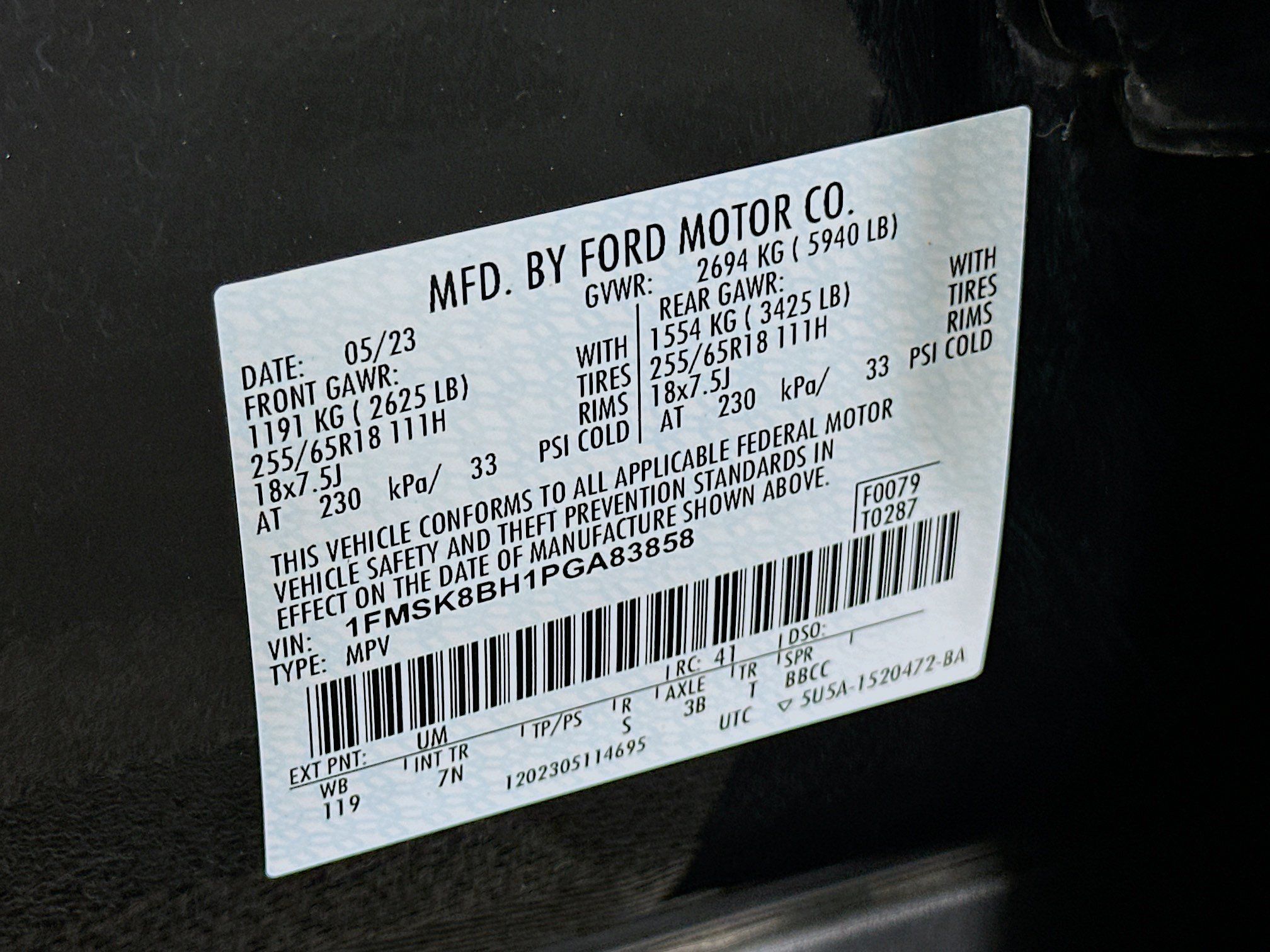 Used 2023 Ford Explorer 4WD image 12