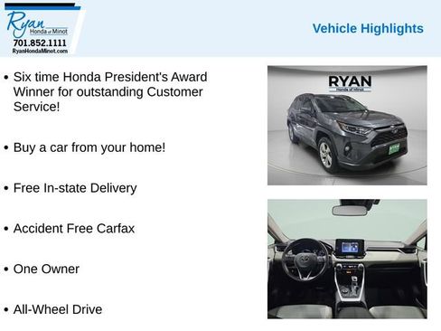 Used 2021 Toyota RAV4 XLE Premium image 2