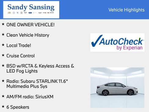 Used 2023 Subaru Legacy Premium AWD/4WD image 8