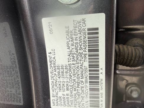 Used 2021 Honda Accord LX image 22
