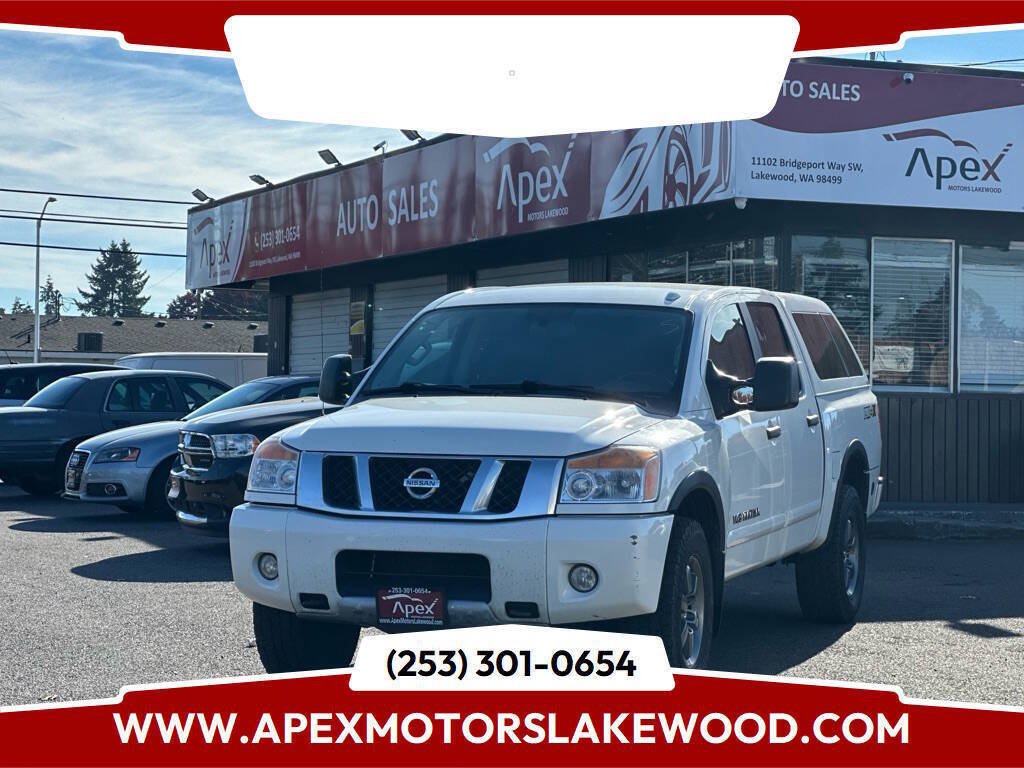 Used 2014 Nissan Titan PRO-4X w/ Pro-4x Luxury Package AWD/4WD image 1