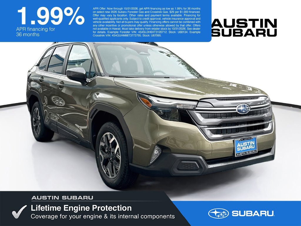 New 2026 Subaru Forester Premium AWD/4WD image 1