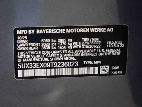 Certified 2026 BMW X6 xDrive40i w/ Premium Package image 39