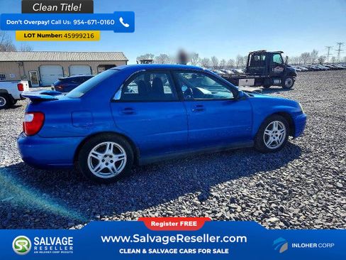 Used 2004 Subaru Impreza WRX Sedan image 4