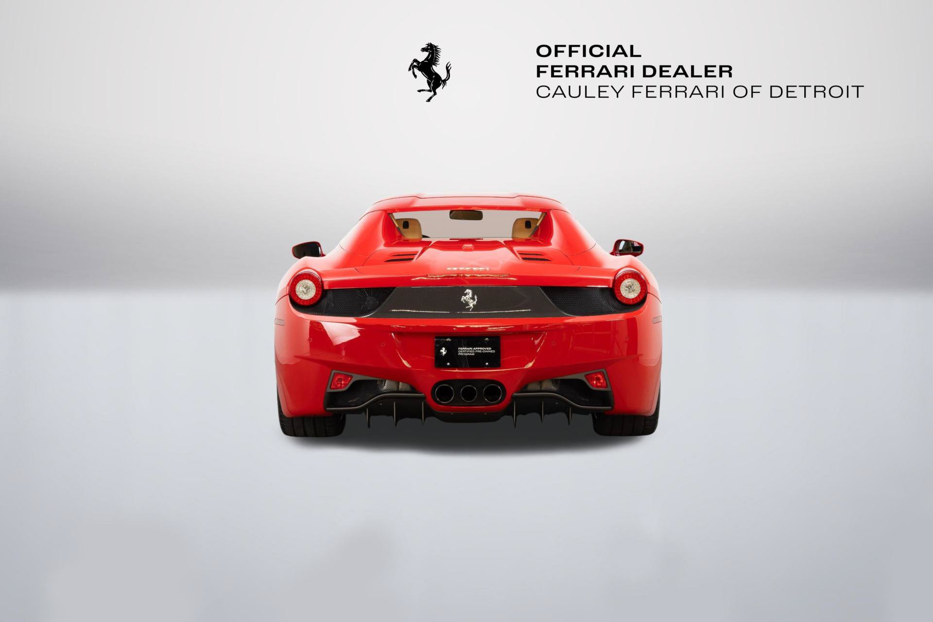 Certified 2013 Ferrari 458 Spider RWD image 16