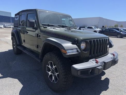 Used 2021 Jeep Wrangler Unlimited Rubicon AWD/4WD image 3