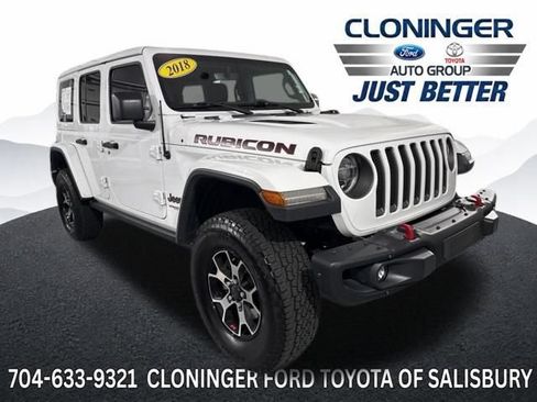 Used 2018 Jeep Wrangler Unlimited Rubicon AWD/4WD image 1