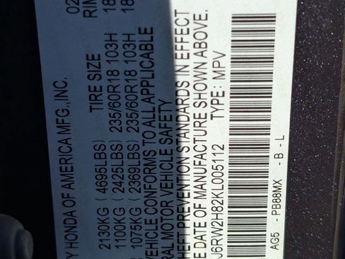 Used 2019 Honda CR-V EX-L image 21