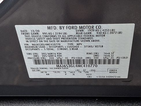 Used 2021 Ford EcoSport SE AWD/4WD image 29