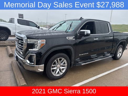 Used 2021 GMC Sierra 1500 SLT RWD image 1