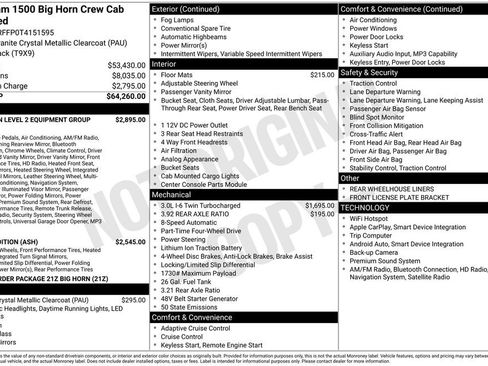 New 2026 RAM 1500 Big Horn AWD/4WD image 4